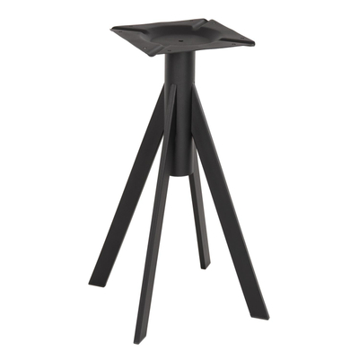 Bazë tavoline 37,5x37,5x73Hcm (HM5918), zezë