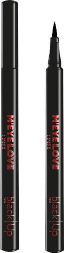 Laps sysh Black Up M'Eye Love, xhel, waterproof, i zi, 1 g