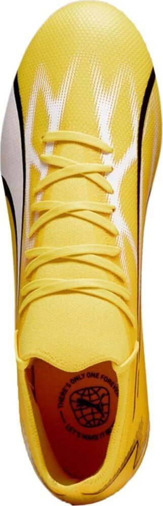 Këpucë futbolli Puma Ultra Match FG AG 107347 04, për burra, për fusha të forta, të verdha
