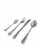 Set lugëpirunësh Mg Home Lago, 24 copë, çelik inox, ngjyrë argjendi