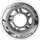 Rrota patina Nils Extreme PU 70x24mm, fortësi 82A, të bardha, set 4 copë