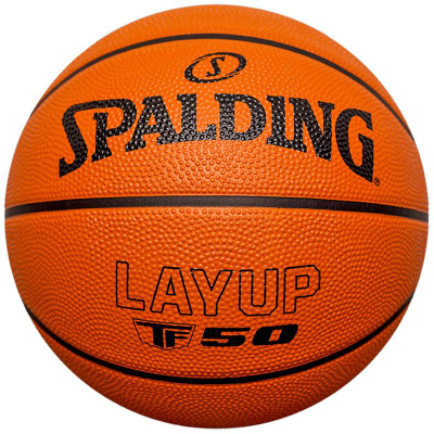 Top basketbolli Spalding Layup TF-50, nr. 7, portokalli