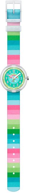 Orë dore Swatch Flik Flak Stripy Dreams ZFPNP014