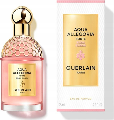 Parfum Guerlain Aqua Allegoria Forte Rosa Rossa, Eau de Parfum, për goca, transparent