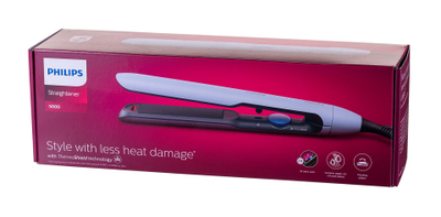 Drejtues flokësh Philips BHS520/00, pllaka qeramike, ThermoShield, ngjyrë e zezë