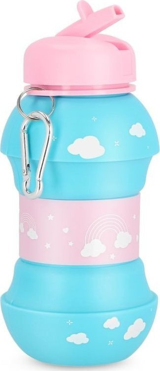 Shishe palosëse Spokey Cort, silikon, 0.5L, blu