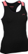 Maicë sportive Avento Sports Top, për goca, me shpinë racerback, madhësia 42, e zezë me rozë