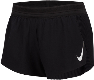 Shorce vrapimi Nike AeroSwift Women, teknike, e zezë