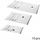 Qese vakum për ruajtje Vacuum Storage Bag, set 10 copë, transparente