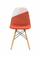 Set karrigesh skandinave Heinner, 2 copë, 52x47x82 cm, dru, koral