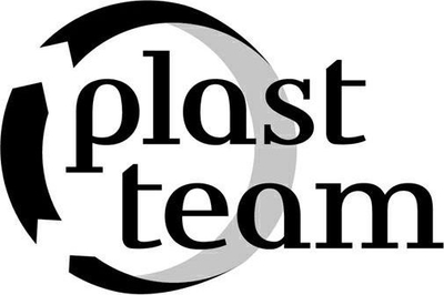 Kosh plehrash Plast Team Swing 10L, për riciklim, plastikë PP, i zi me kapak të kuq