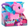 Lodër pelushi interaktive FurReal Flyalots Flitter My Alicorn, me zëra, 20 cm, rozë