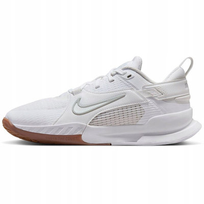 Atlete tenisi Nike Crosscourt për fëmijë, fushë e brendshme, rrjetë e ajrosur, të bardha