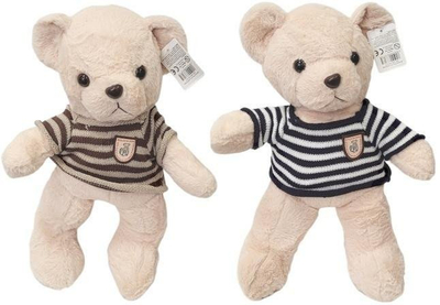 Lodër pelushi EDUKAMP Teddy Bear, arush me pulovër, 44cm, ngjyra miks