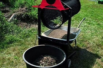 Ротирачко сита за почва Scheppach RS400, 360 W, 900 mm, црно