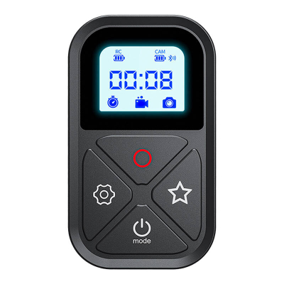 Telekomandë Telesin GP-RMT-T10 për GoPro Hero 10/9/8 Max, Bluetooth 80m, IP54, e zezë
