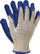 Doreza pune Garden Gloves 450 me gomë, nr. 9, blu
