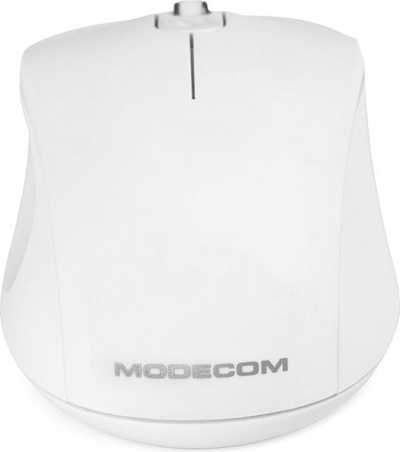 Maus Modecom MC-M10, оптички, 1000 DPI, бел