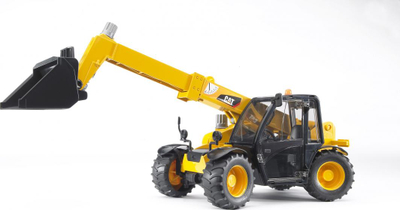 Makinë lodër Bruder Professional Series CAT Telehandler (02141), i verdhë