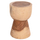 Stol Mamba HM9901.11, dru masiv Suar, 30x45 cm, natyral
