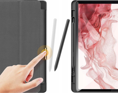 Mbulesë tablet DUX DUCIS Domo për Samsung Galaxy Tab S9, 11\", me stand, e zezë
