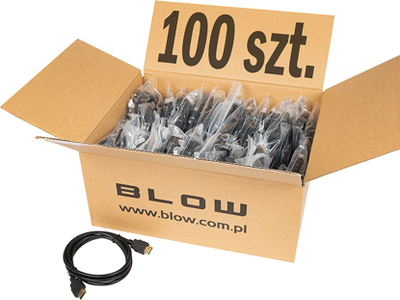 Kabllo HDMI Blow, 1 m, 4K, e zezë