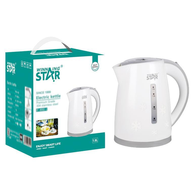 Bokall Elektrik 1.8L , e bardhë . WINNING STAR