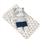 Set dhurate për bebe Babymatex Panda Grey, batanije dhe lodër pelushi, gri