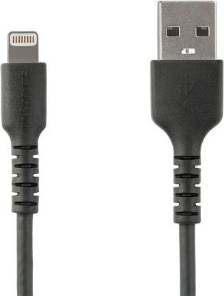Kabllo StarTech USB-A me Lightning, 2 metra, e zezë