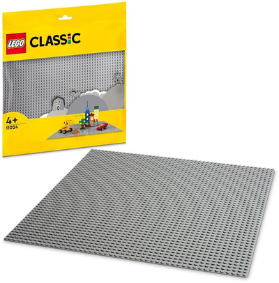 Pad ndërtimi LEGO® Classic 11024, 1 copë, gri