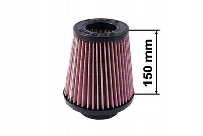 Filtri i ajrit TurboWorks konik, 150 mm, 60-77 mm, vjollcë