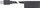 Kabllo zgjatues USB InLine, USB 2.0 aktiv, 10m, i zi