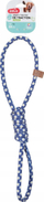 Lodër për qen Blue Flower Loops, 50cm, blu