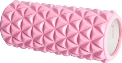 Rrotë për ushtrime Pure2Improve Roller Yoga, rozë / e bardhë