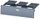 Kapak terminali i shkurtër Siemens 3VA10 11 3P 3VA9111-0WD30, IP2X, gri