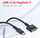 Kabllo USB C Unitek C14121BK, MagSafe, 2m, 140W, i zi