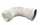 Tub fleksibël lidhës WC universal, 280-530 mm, HDPE, i bardhë