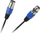Kabllo mikrofoni CANON XLR - XLR (KPO2756-10), 10 m, e zezë