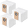 Qese pluhuri Mova MV_DC_MRDB15, 2.5L, për Mova E20 Plus, të bardha