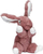 Lepurush pelushi MOLLI TOYS Raspberry Rabbit, 17cm, rozë