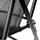 Karrige palos që e çon kudo për kopsht edhe kamping Folding Garden Chair, 62x45x102 cm, mban gjer 120 kg, e zezë