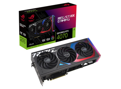 Kartë grafike ASUS ROG Strix GeForce RTX 4070/OC, 12GB, GDDR6x