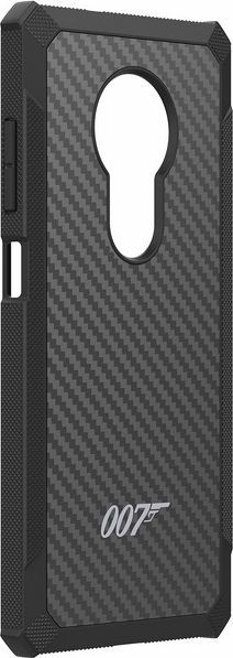 Kuti mbrojtëse Nokia James Bond 007 Kevlar për Nokia 5.3, e zezë