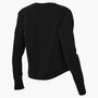 Bluzë me mëngë të gjata Nike W Nk One Classic Df, Dri Fit, për femra, e zezë e bardhë