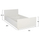 Shtrat tek Adler Melamine HM2433.03, 90x200cm, melaminë, i bardhë
