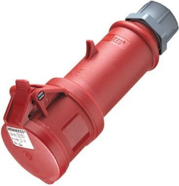 Prizë industriale Mennekes ProTOP CEE 126, kapak mbrojtës, e kuqe