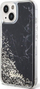 Guaskë telefoni Guess GUHCP14SLCSGSGK për iPhone 14, Liquid Glitter Marble, e zezë