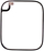 Kornizë ngjitëse ekrani CoreParts MOBX-IWATCH4-44MM-01 për Apple Watch 44mm, e zezë