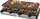 Raclette Clatronic RG 3757, 1400W, sipërfaqe 42 x 21 cm, e zezë