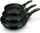 Set tiganësh Berlinger Haus Emerald, 20 - 28 cm, 3 copë, të gjelbër